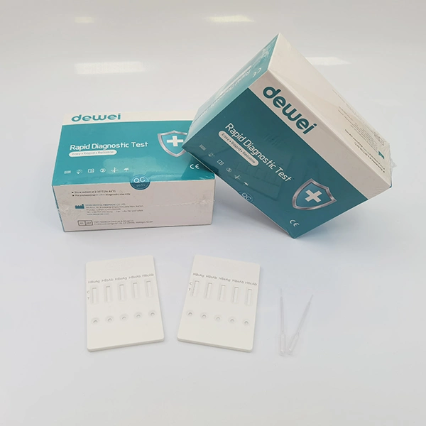 Dewei Medical Test rapide en une étape pour le virus de l'hépatite B. Agg