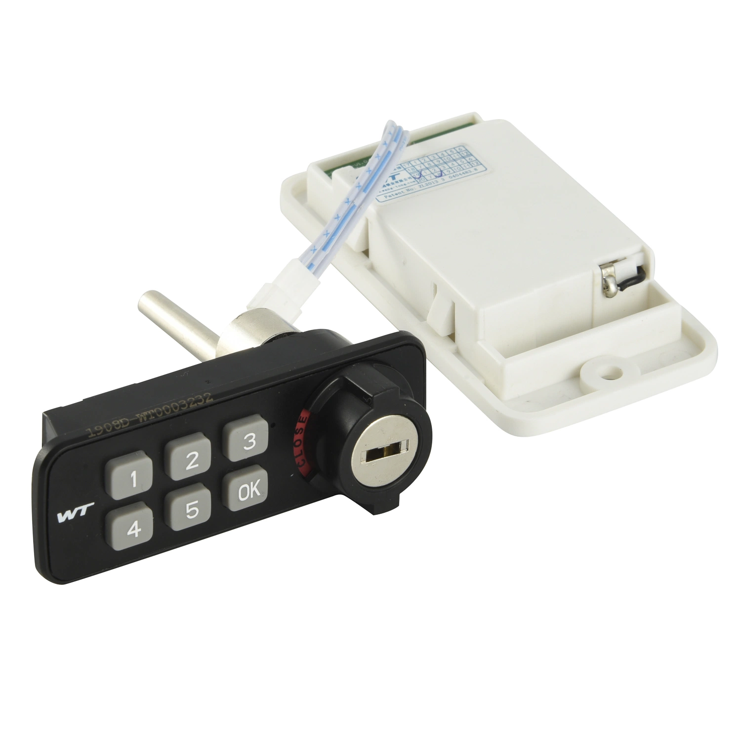 Wt-M-1811-00K1 Button Electronic Drawer Cabinet Locker Lock