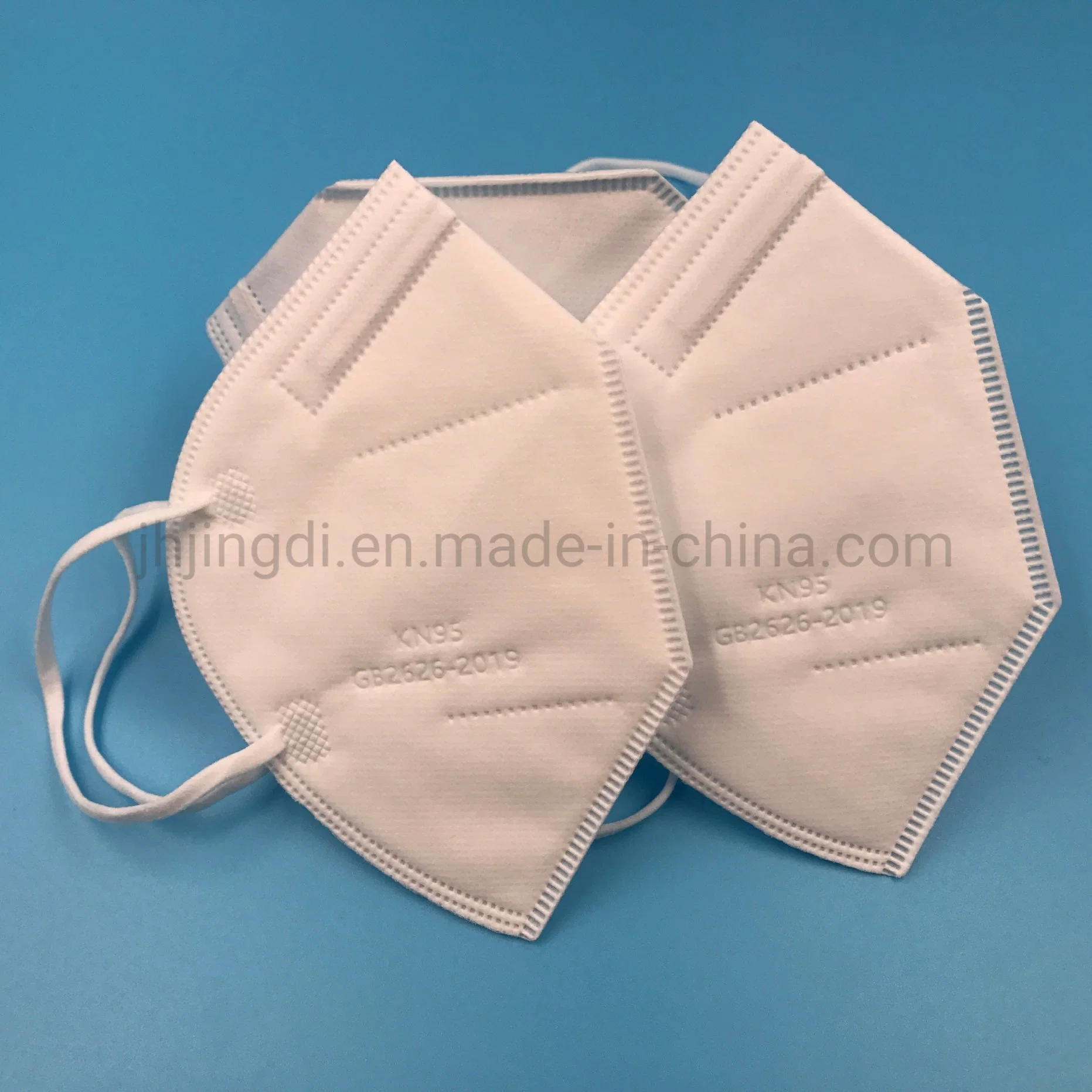 China White List KN95 Respirator Filter>95% Earloop Face Mask KN95