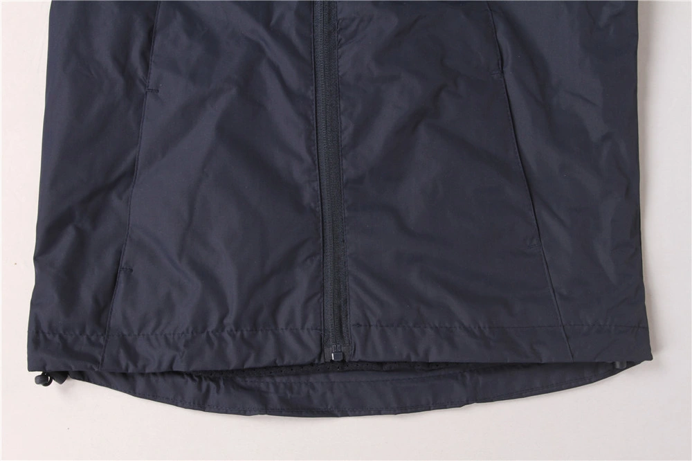 Hochwertige Stock Jacke Winddicht Wasserdicht Hoch Atmungsaktiv Outdoor Sportswear Vollfarbe