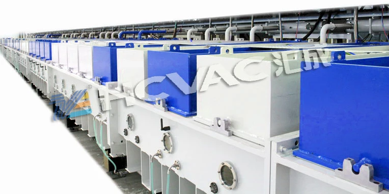 Hcvac ITO Azo Magnetron Sputtering PVD Inline Coating Machine System