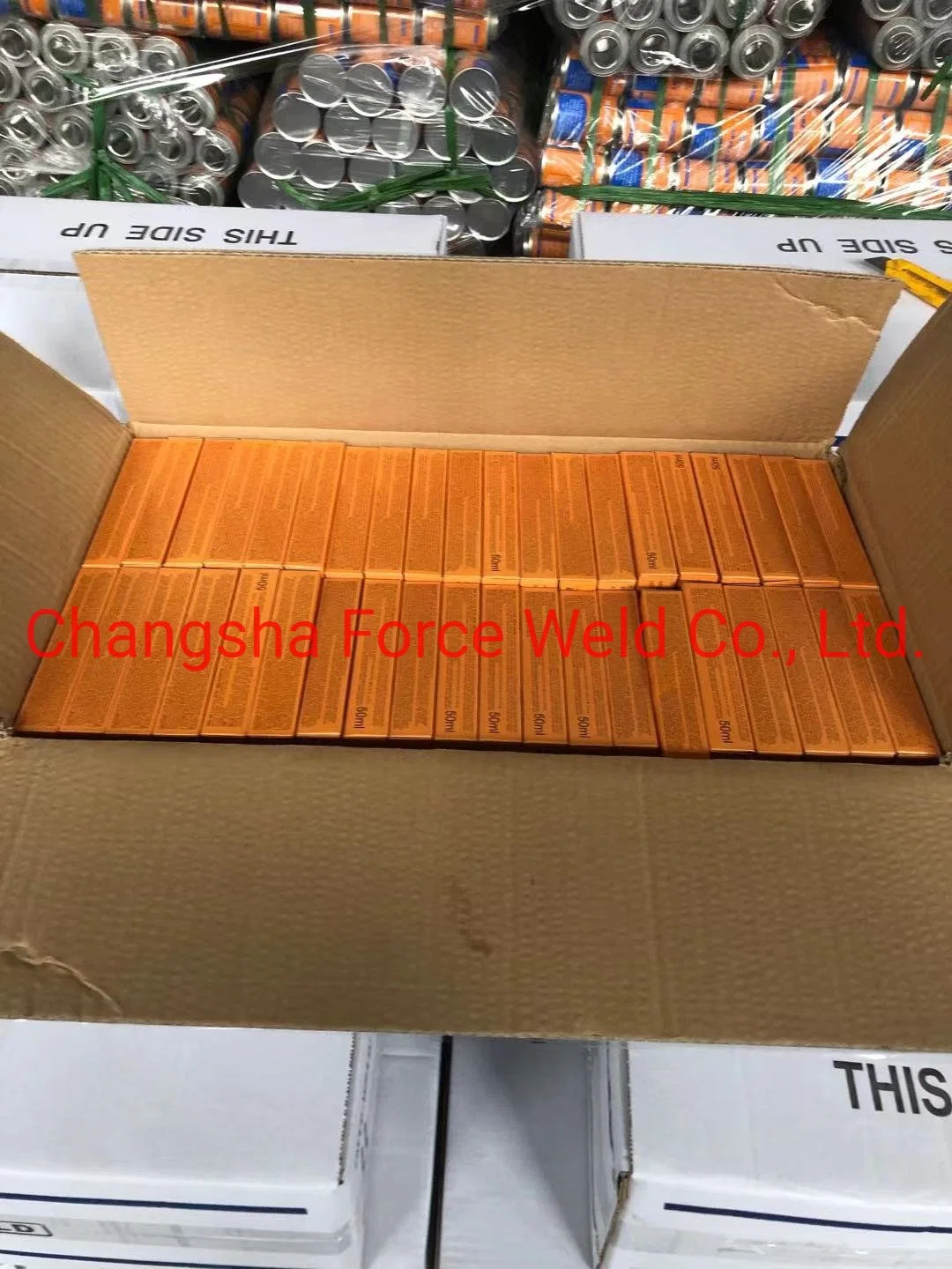 CPVC Glue/Cement/Piepe Glue/Pipe Cement/Solvent Cement/Solvent Glue in Orange Color in Box Packing