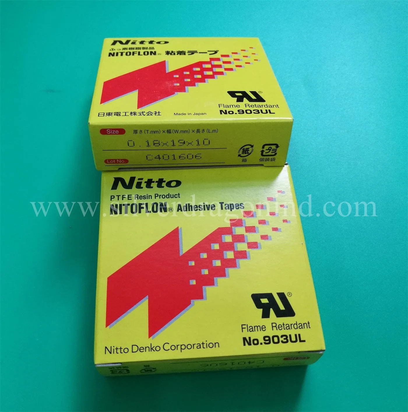 Original Nitto Adhesive Tape for Industrial Machine Insulation 903UL 0.18X19X10