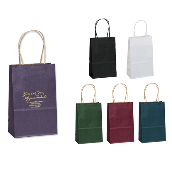 Los logotipos de las bolsas con ropa de zapatos de compras la bolsa de embalaje personalizadas bolsas de papel Paquete