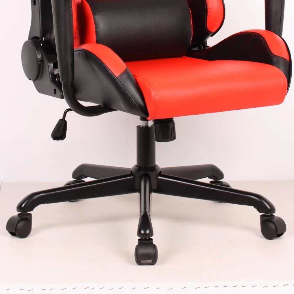 Sidanli Red Gaming Chair Ergonomic Computer Chair with Comfortable Headrest.