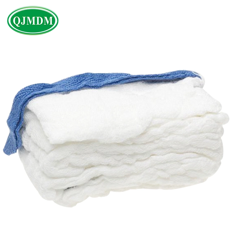 Apósito de gasa de algodón estéril de médicos hisopo vuelta Abdominal esponja Pad diferentes tamaños con lazo y de rayos X desde el fabricante
