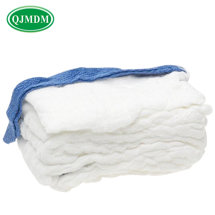 Wunde Dressing Medizinische Baumwolle Gaze Tupfer Sterile Lap Sponge Bauch Pad verschiedene Größen mit Röntgenstrahlung und Schleife vom Hersteller