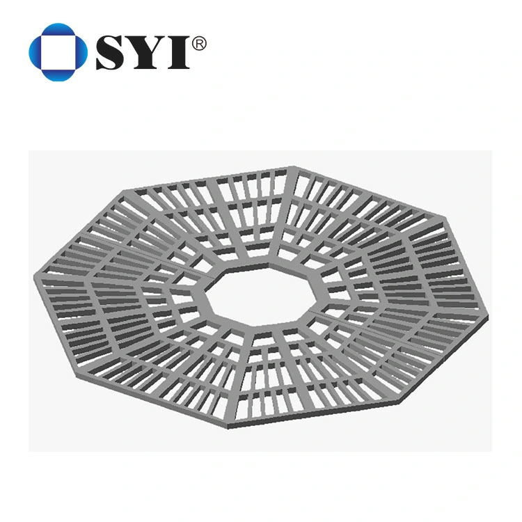 Custom Ductile Iron Gray Casting Bottom Metal Tree Grates China