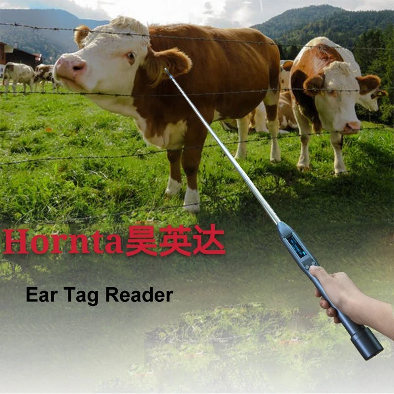 RFID Bluetooth Telescopic Ear Tag Handle Reader for Farm