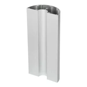 Perfil de aluminio extrusion serie 6000 para deslizamiento de ventanas y puertas Piezas del bastidor