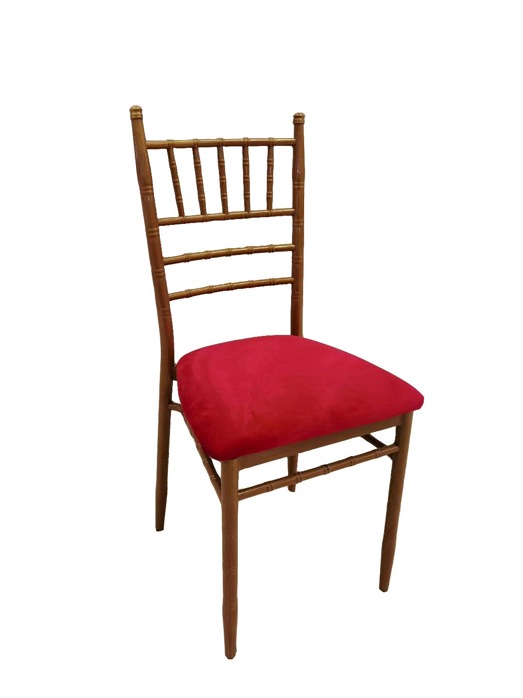 Preço da cadeira Tiffany/Chiavari de metal/aço empilhável moderna para casamento/banquete/hotel/festa/evento/restaurante ao ar livre/interior.