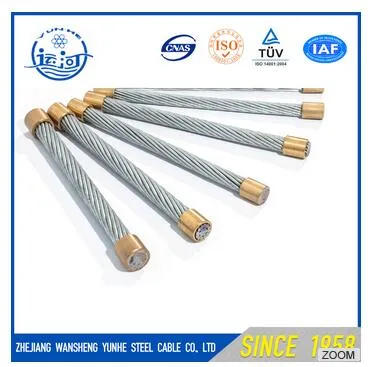 Factory Outlet 1*3 6.4mm High Tensile Strength Galvanized Steel Wire Strand