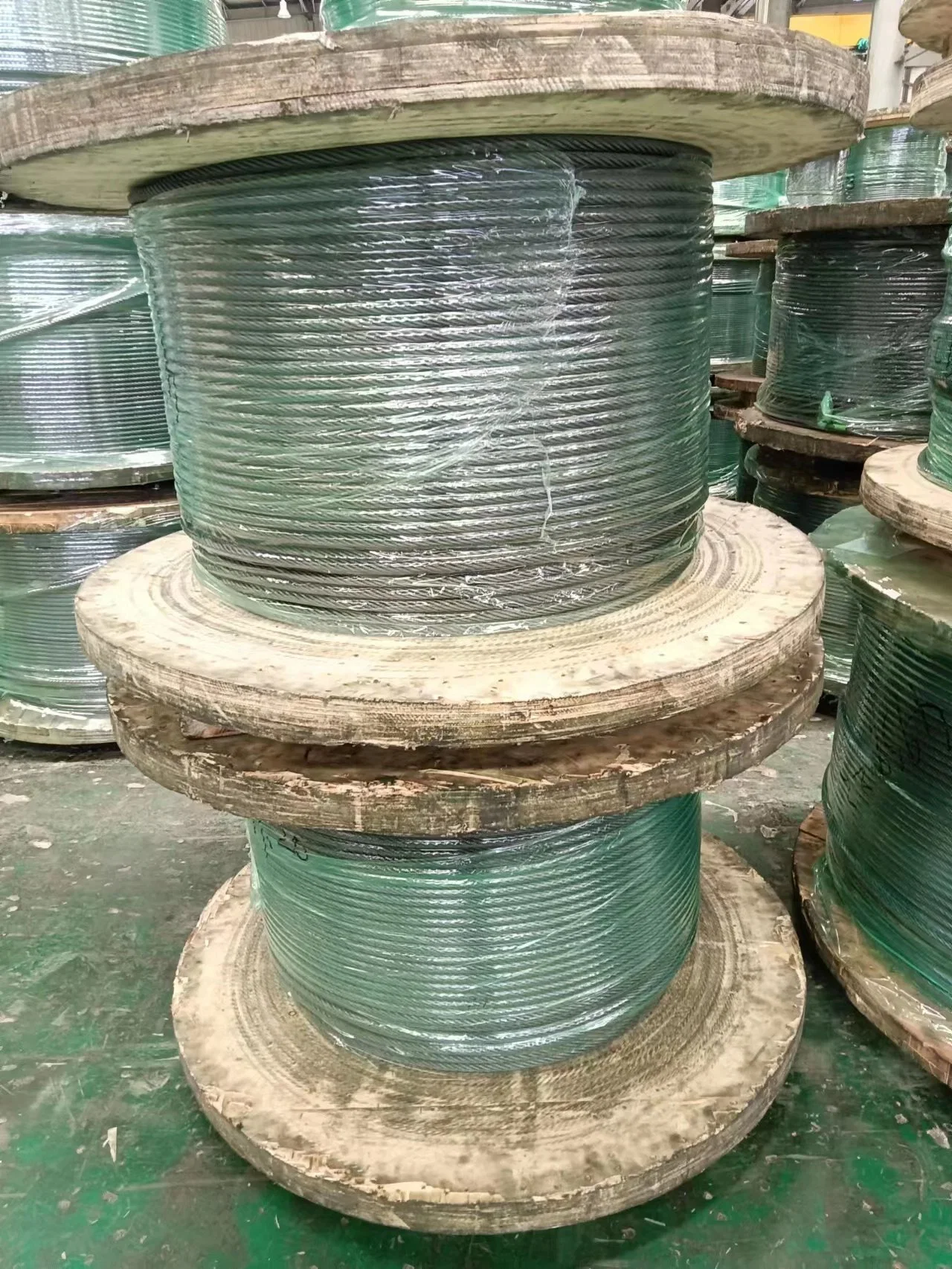 Home Lifts Wire Rope F3 12.7mm Ungalvanized for Gearless Elevator