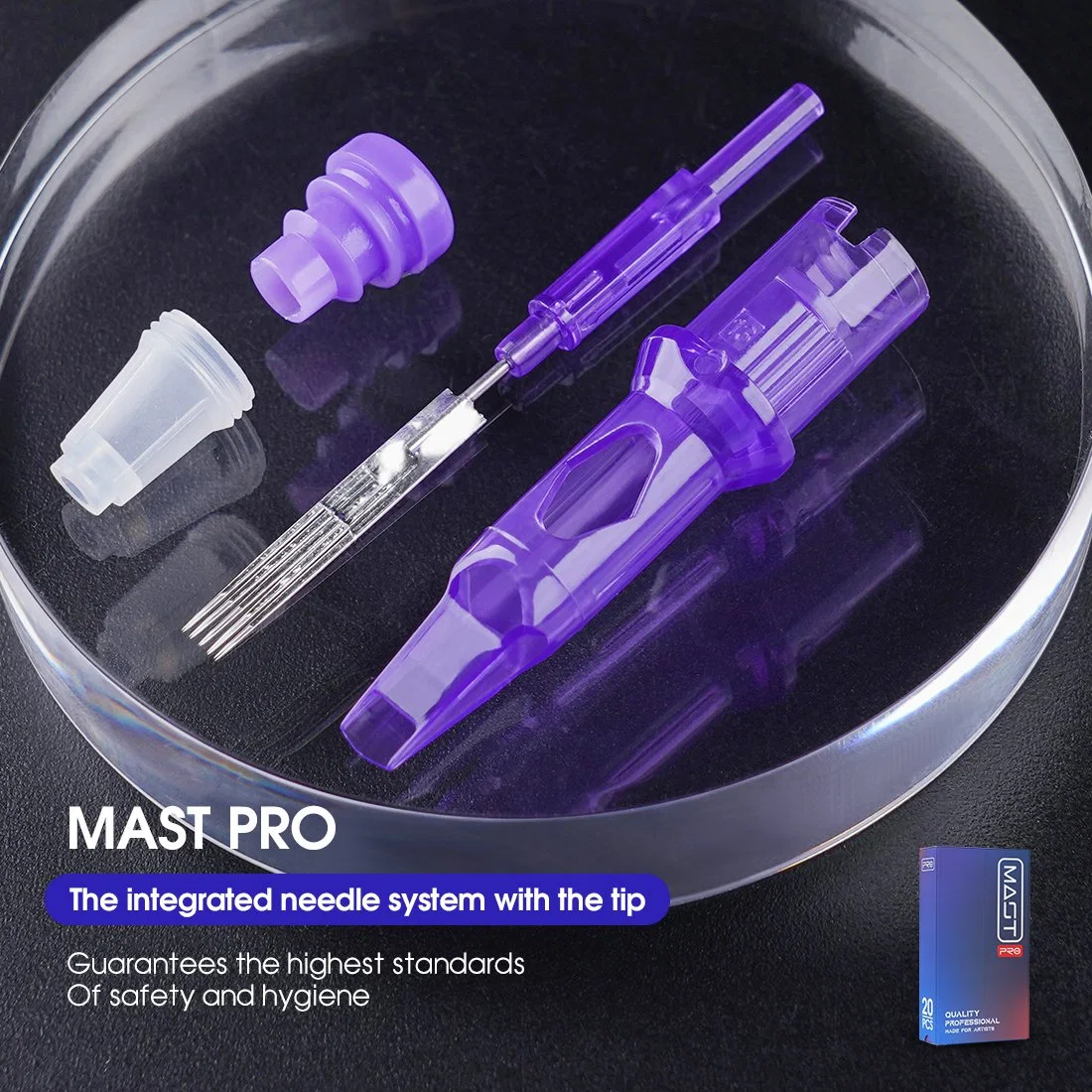 Mast pro in verschiedenen Modellen Taper Tattoo Patronen Nadeln 20pcs / Box