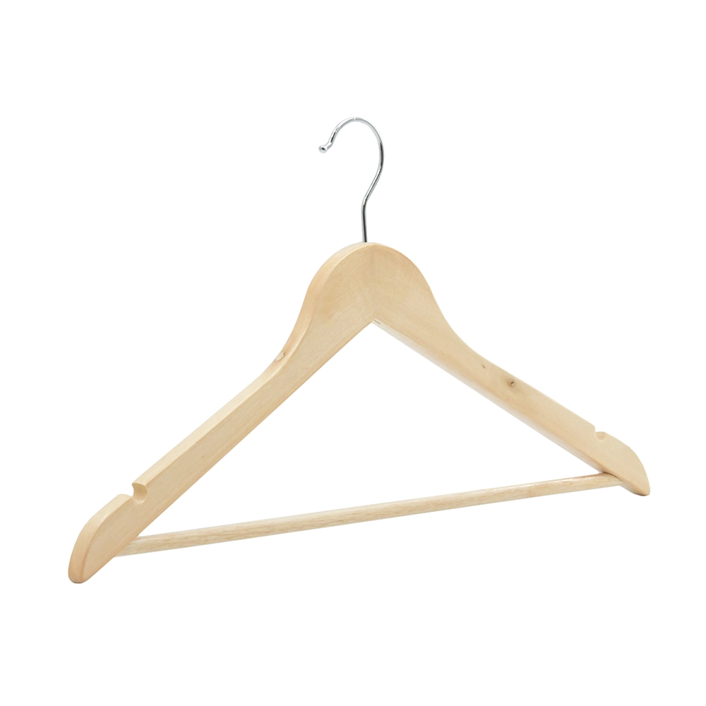 B Grade Wardrobe Hanger High quality/High cost performance  Wholesale/Supplier Cheap Wooden Clothes Hangers Wholesale/Supplier