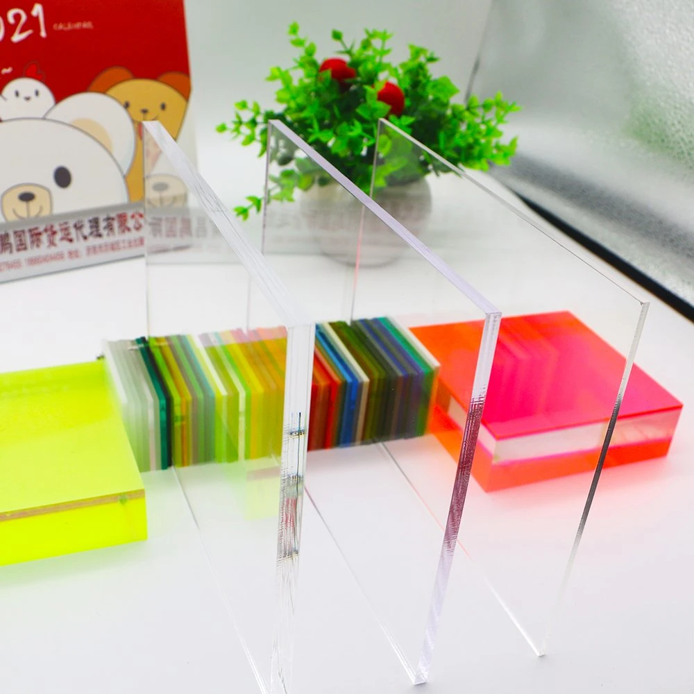 3mm Clear Extruded PMMA Acrylic Plexiglass Plastic Sheet for Figurines