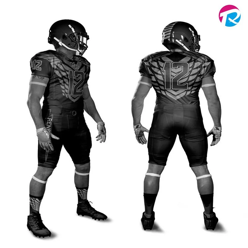 Dry Fit Sport Fitness Customized Design Logo Sublimation Printing Jerseys American Football Wear