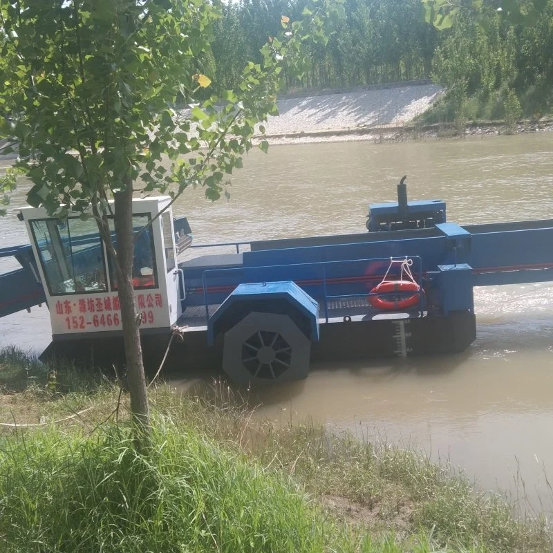 Aquatische Weed Harvester Schneidmaschine für Fluss Reinigung