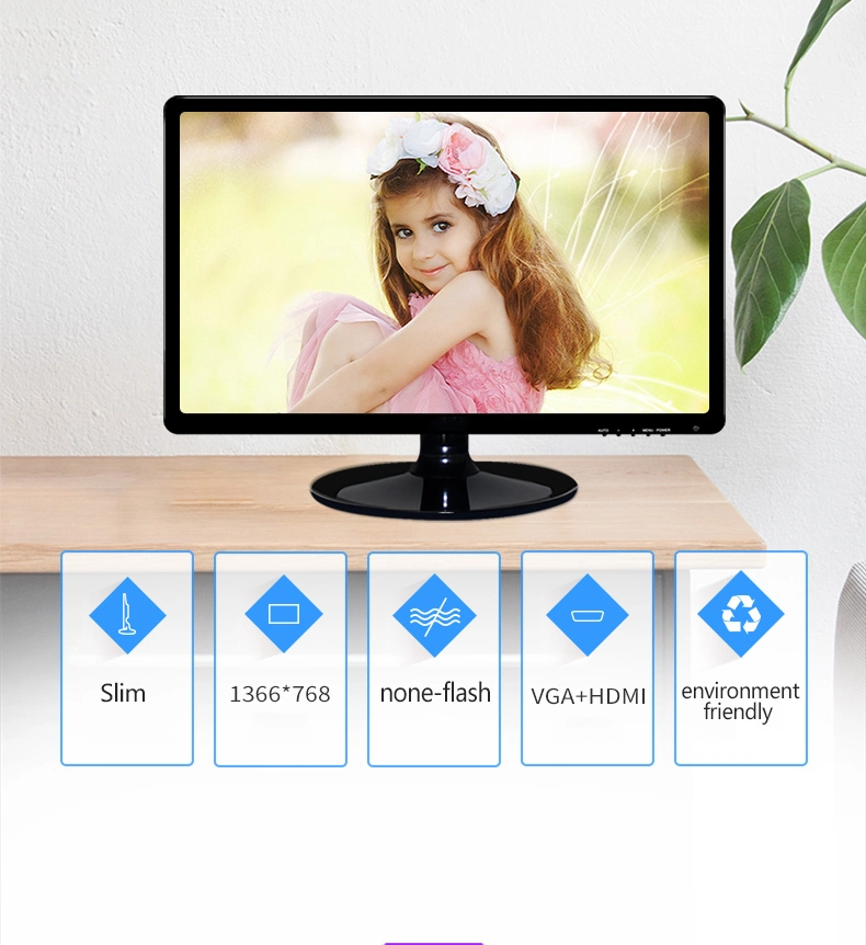 19.5 22 Inch Plasma TV CKD Kits China LED TV Price in India Second Hand Used 19 Inch LCD Monitors