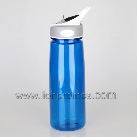 750 ml elegante sin BPA Tritan PC Botella de agua de plástico fresas