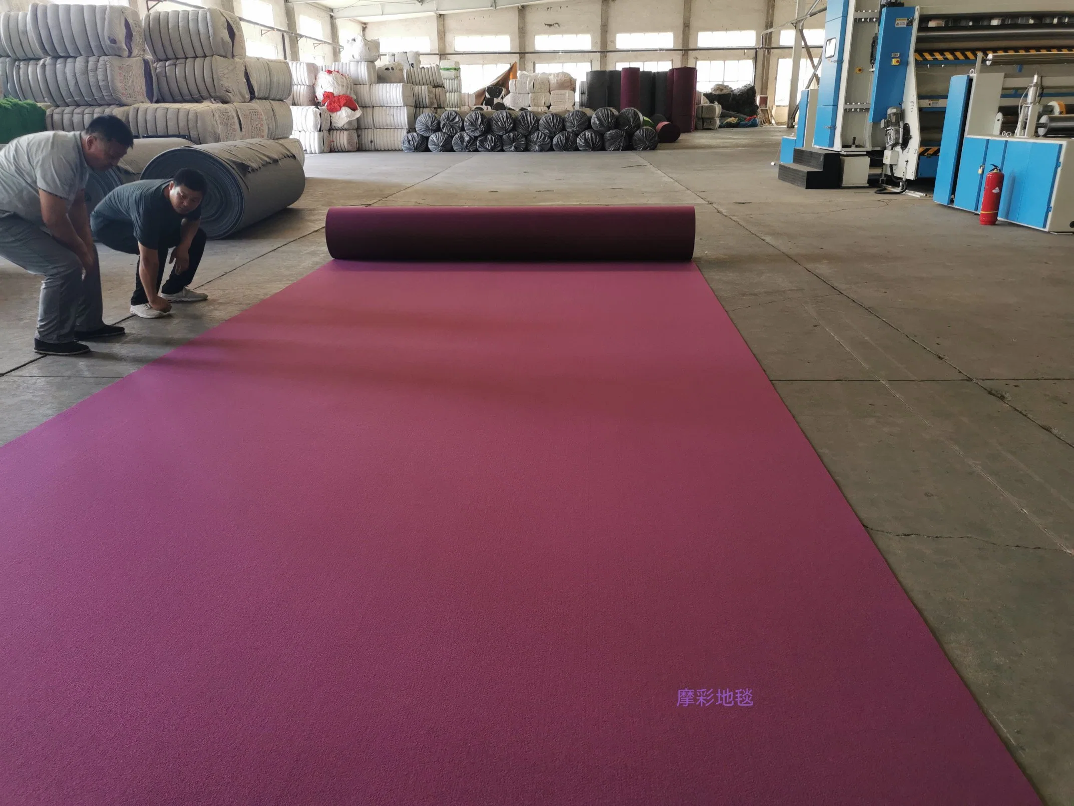 Good Quality 100% Polyester Exhibition Needle Punch Carpet