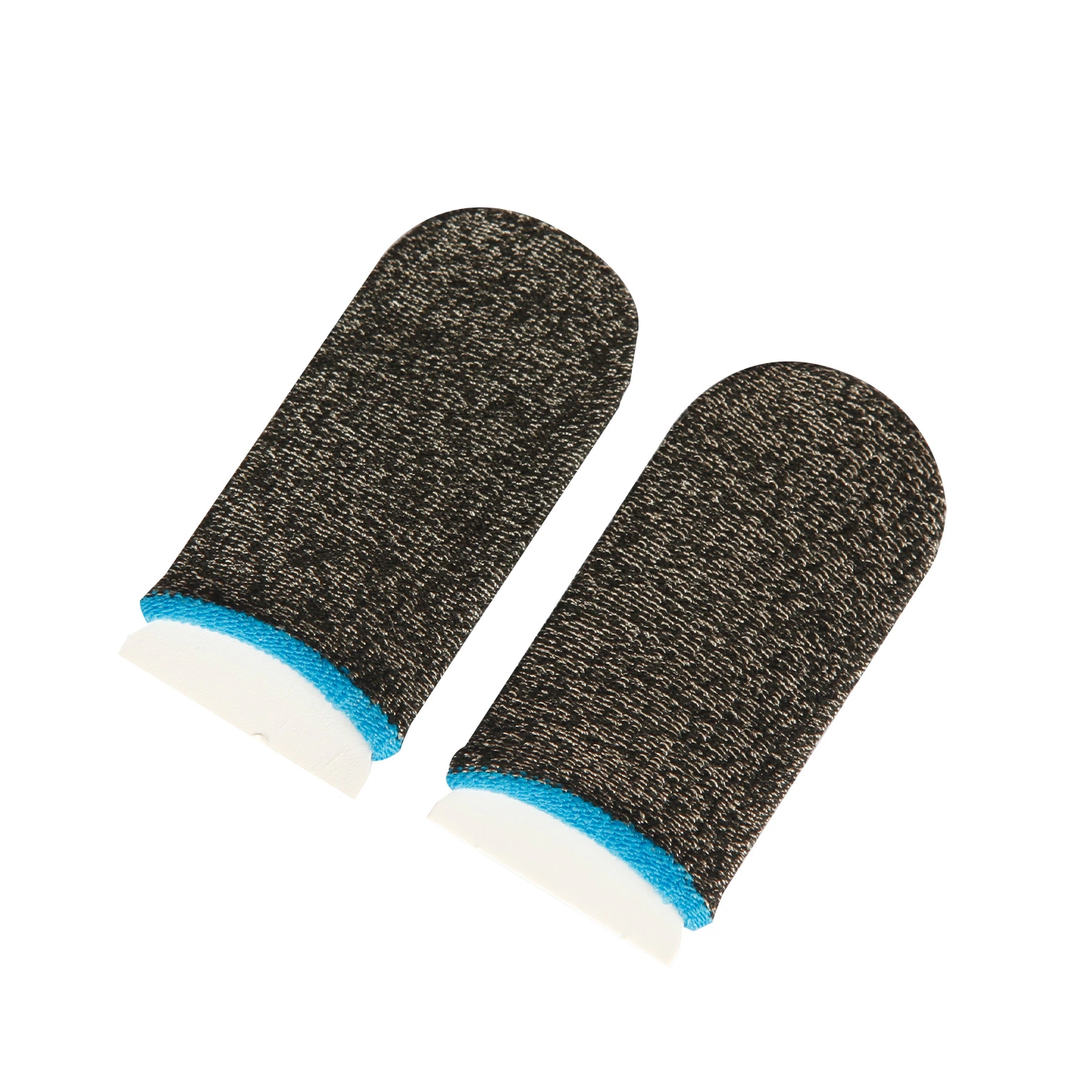 Thumb Finger Sleeves Sliver Fiber Gaming Finger Cots Anti Slip