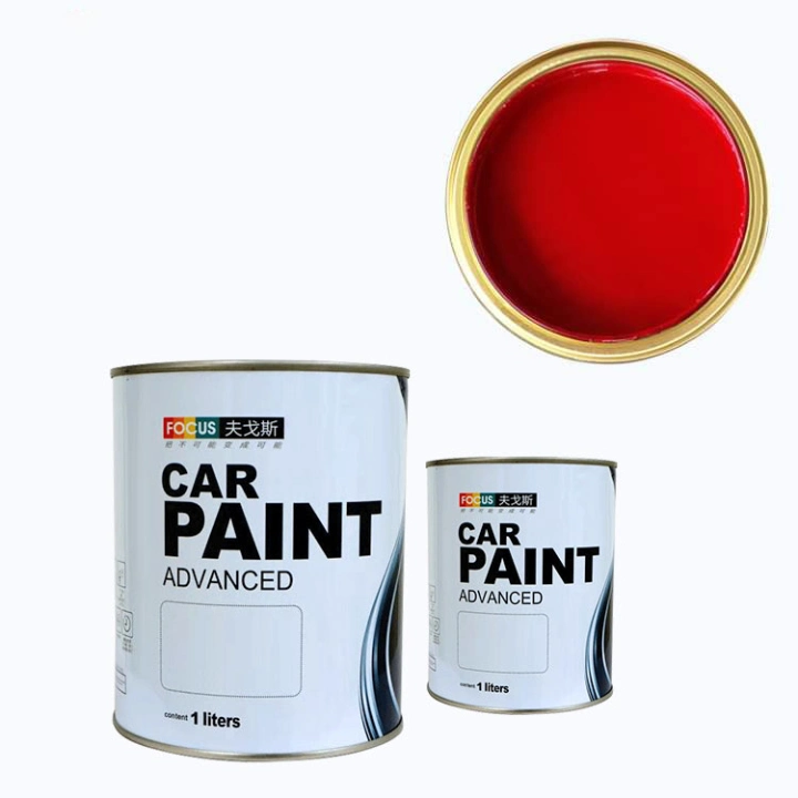 Самое популярное Доставка популярные краски автомобиля High Chroma Acrylic Auto Paint Glinter HS 1K basecoat Bright Red G134