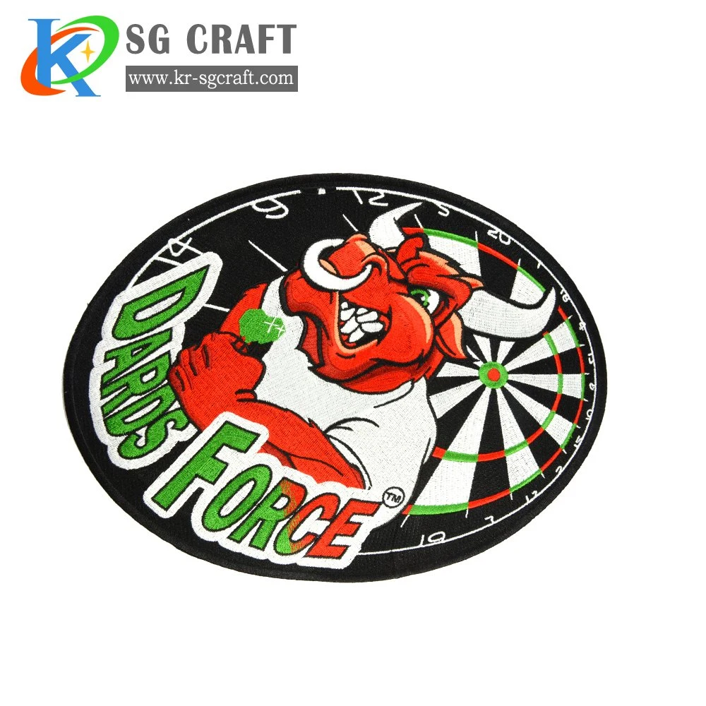 Embossed Custom Logo Embroidery Pin Embroideried Lapel