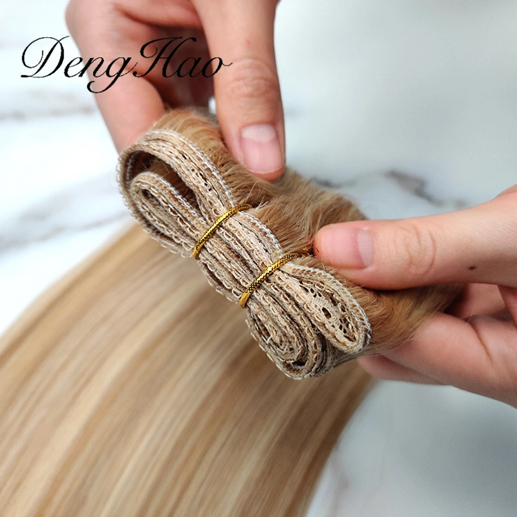 Top-Qualität 100% Human Russian Double Drawn Hair Weft Hair Erweiterung