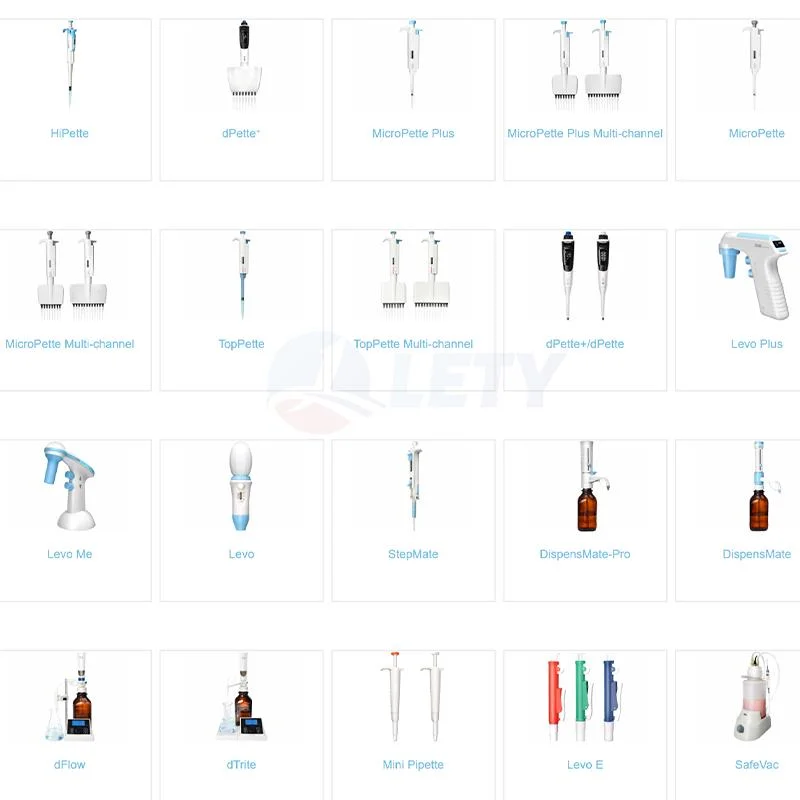 Lab Mechanical Pipettes Electronic Pipette for Lab Use