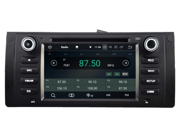 Witson Quad-Core Android 10 Car Radio for BMW E39 (1995-2003) /M5 (1995-2003) /X5 (2000-2007) /E53 (2000-2007) Built in 16GB Inand