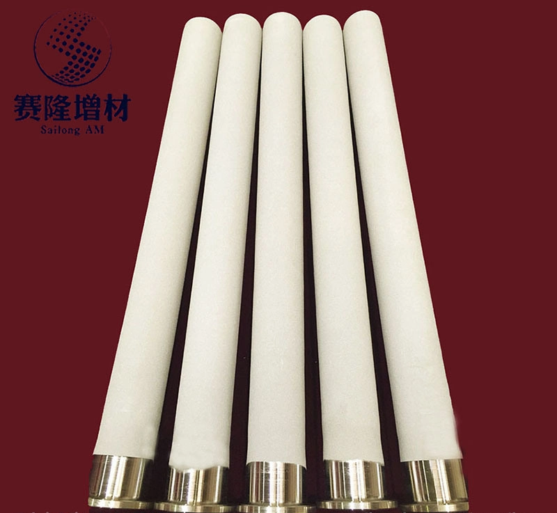 Industrial Acid and Alkali Powder Sintered Titanium Metal Filter Cartridge