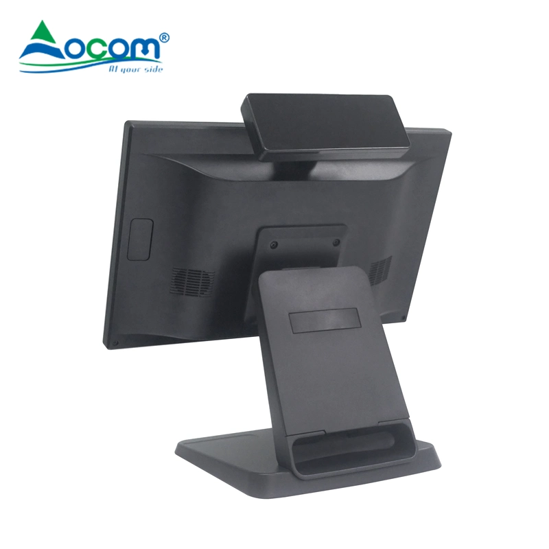 POS System Android Touch Screen Ultra Slim Terminal All in One Loyverse Financial Equipment with Removable Bottom Plate