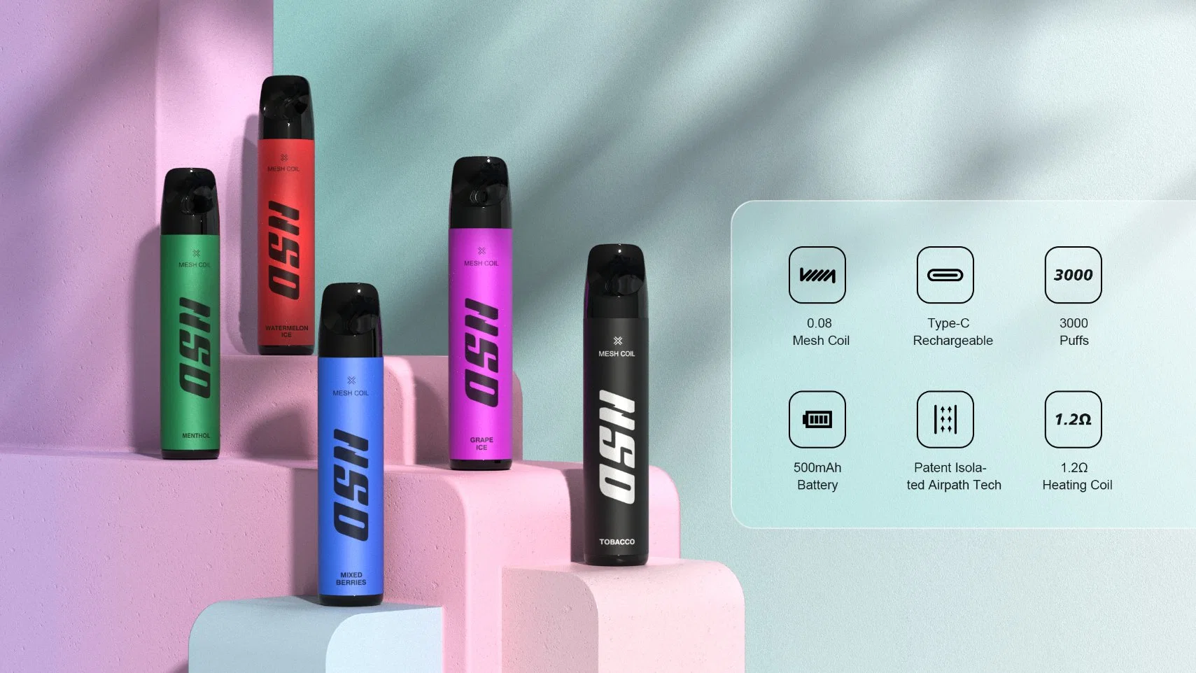 Wholesale/Supplier Electronic Vape Market New Coming Nicotine Free E Cigarettes