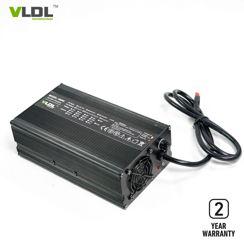 Dual Voltage 12V 24V 18A Lithium Ion Battery Charger