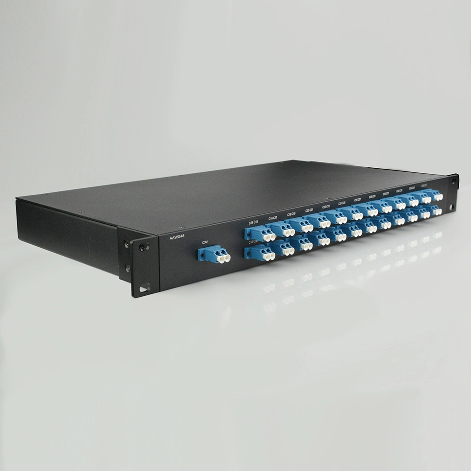 40/48CH 100g Athermal AWG DWDM Mux/Demux Module in 1u Rackmount