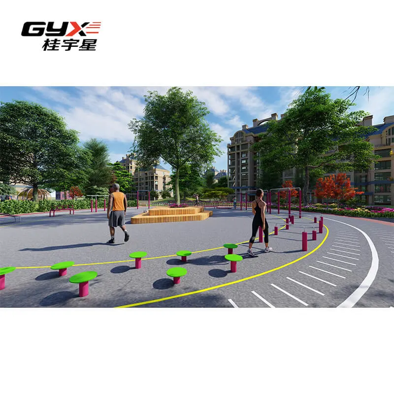 Factory Direct Supply Certified Street Workout Product Community Park Open Air Gym Equipment with High Quality