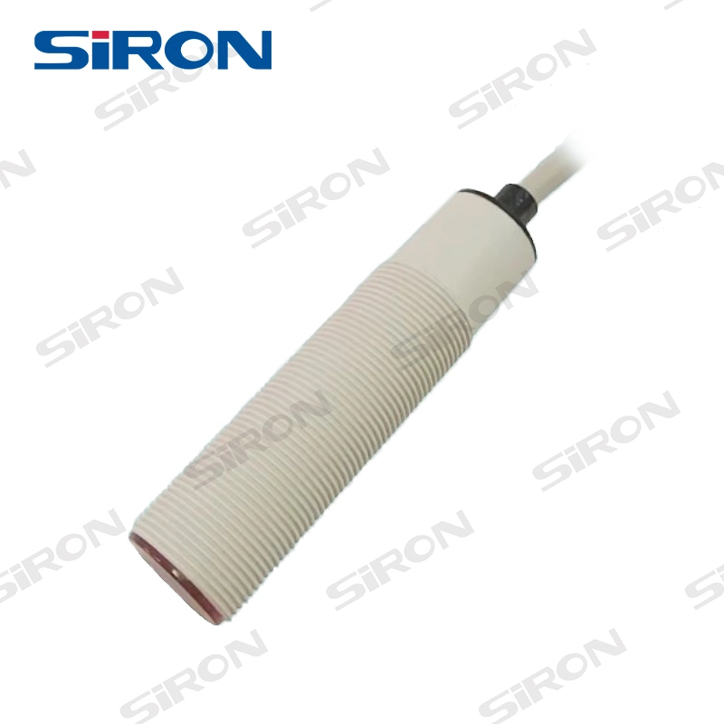 Siron M18 IP66 Photoelectric Sensor Infraredbackground Rejection Type DC 4 Wires Infrared Sensor