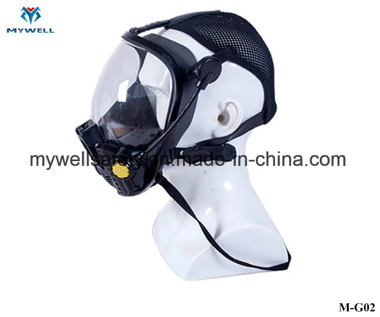 M-G02 Fullface Oxygen Filter Gas Mask for Underground Mining Working