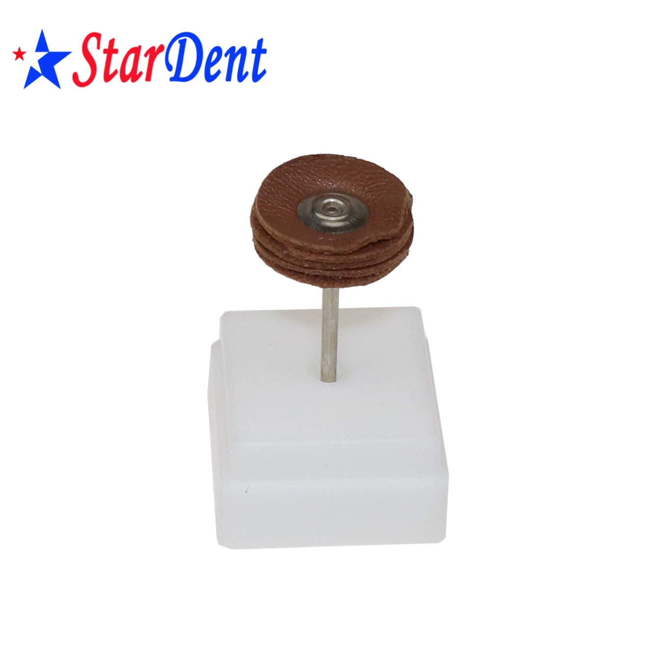 Dental Lab Material Polishing Deer Skin Wheel Dentistry Laboratory Grinder Brushes Dentist Grinding Low Speed Flat Brush All Materials