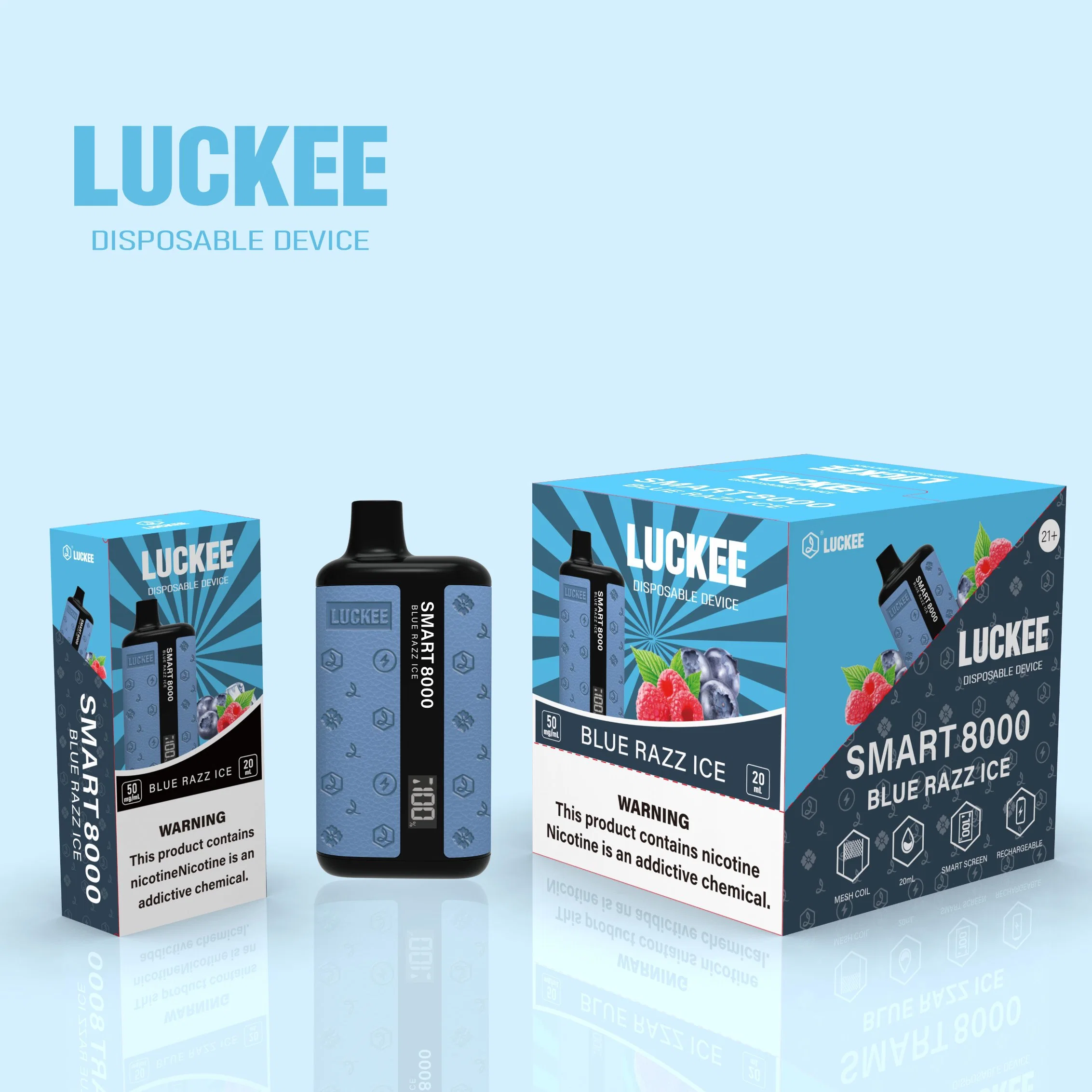 Cigarette Ellectronic la vente en gros Lastet 8000 bouffées 9000 inhalations bon prix Vape stylo jetable OEM de personnalisation