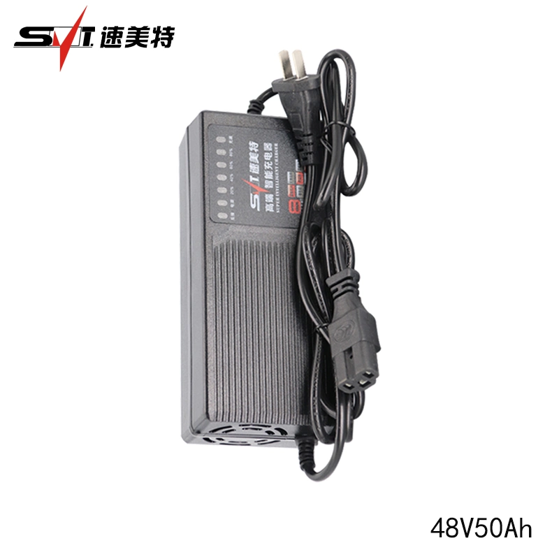 48V50ah adaptateur électrique chargeur de batterie