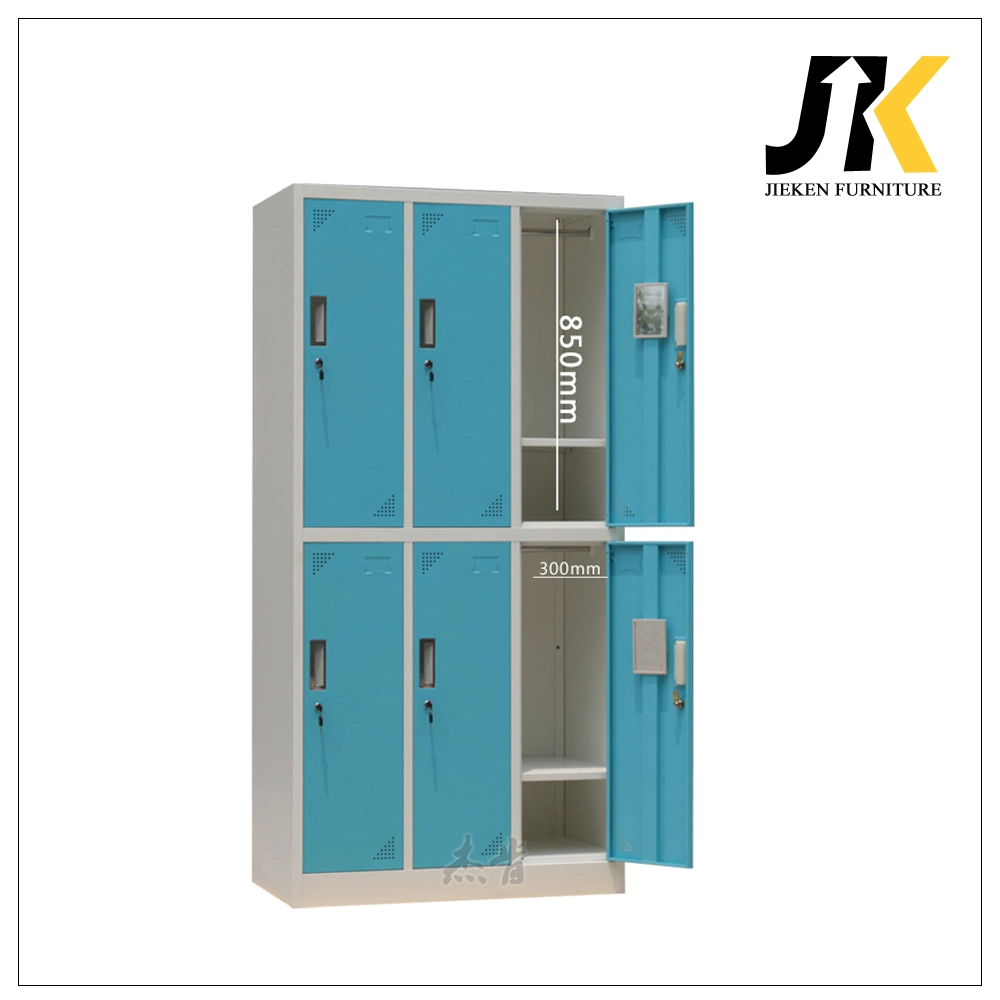 Jk-032 Office 6 Door School Locker Room Furniture