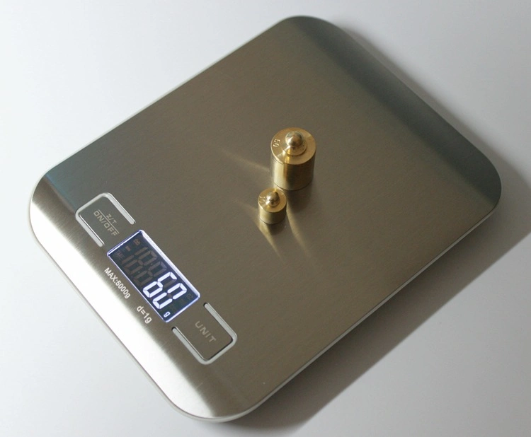 Stainless Steel Electric Food Weighing Scale for Kitchen
