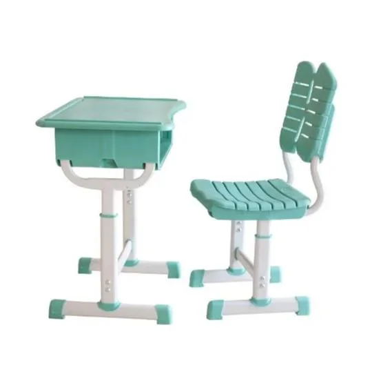 Adjustable Height Kids Classroom Students Desk and Chair