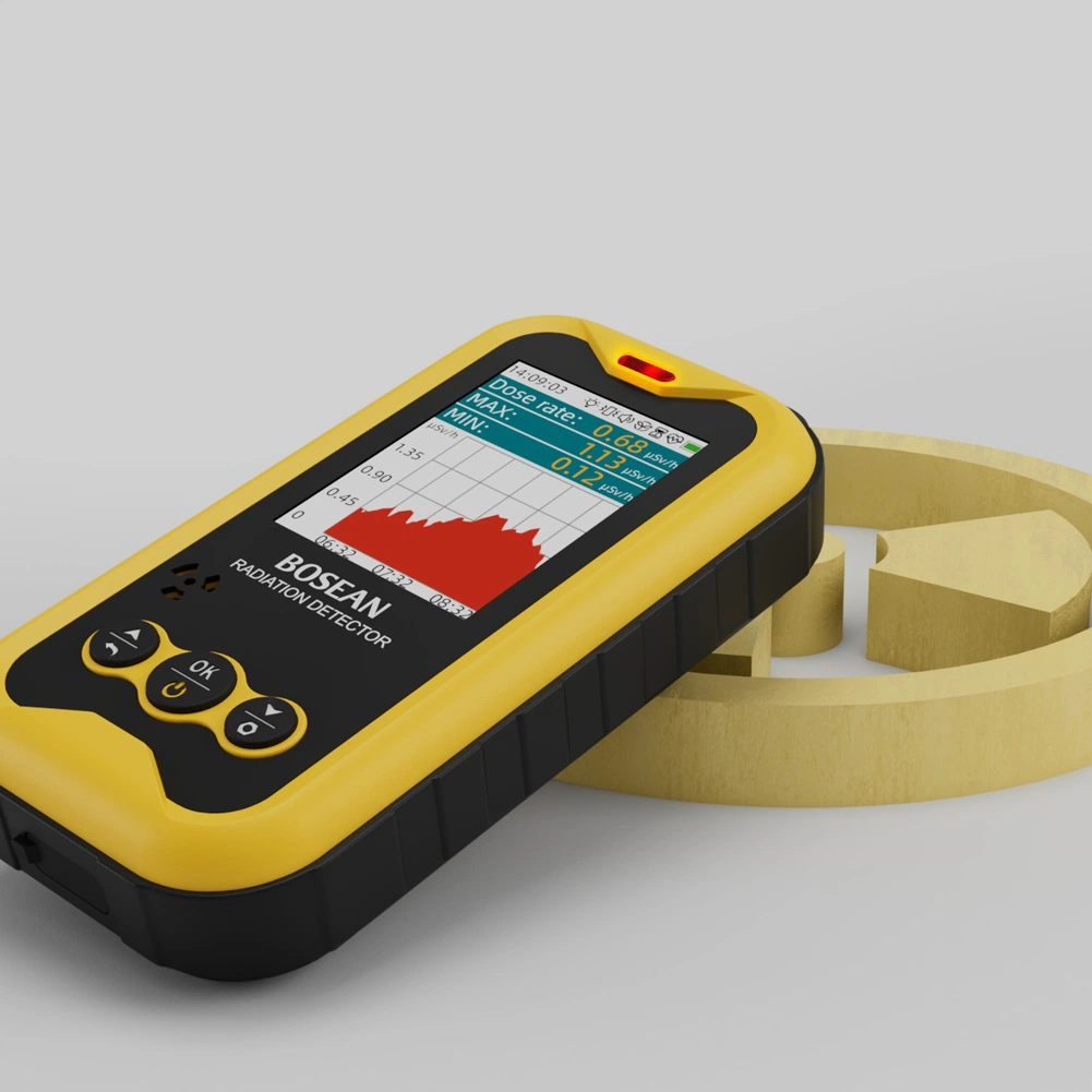 Personnel de haute qualité de rayonnement radioactif d'alarme du dosimètre compteur Geiger détecteur de radiation nucléaire de l'écran LCD