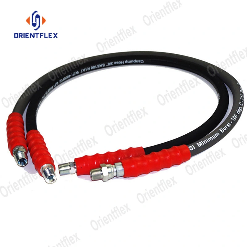 Universal 6000 Psi Industrial Heavy Duty Rubber Pressure Washer Hose