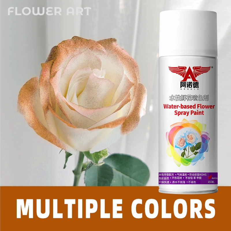 Arnold acuoso múltiples colores Flor Spray Pintura Aerosol