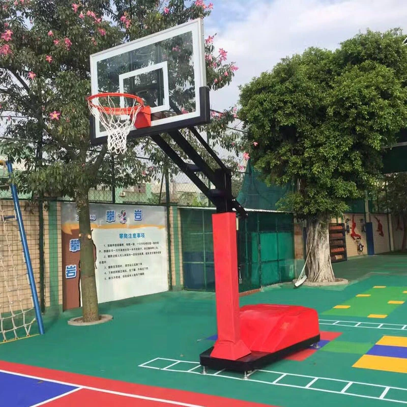 Stand Alone Base Portable réglable en hauteur Panier de basketball pour la vente