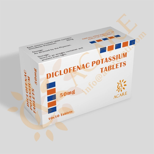 Contract Pharma Services Diclofenac & Vitamin B1& B6 & B12 Tablets 50mg+50mg+100mg+100ug